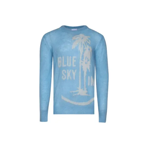 Blue Sky Inn Синий Мужские Свитеры