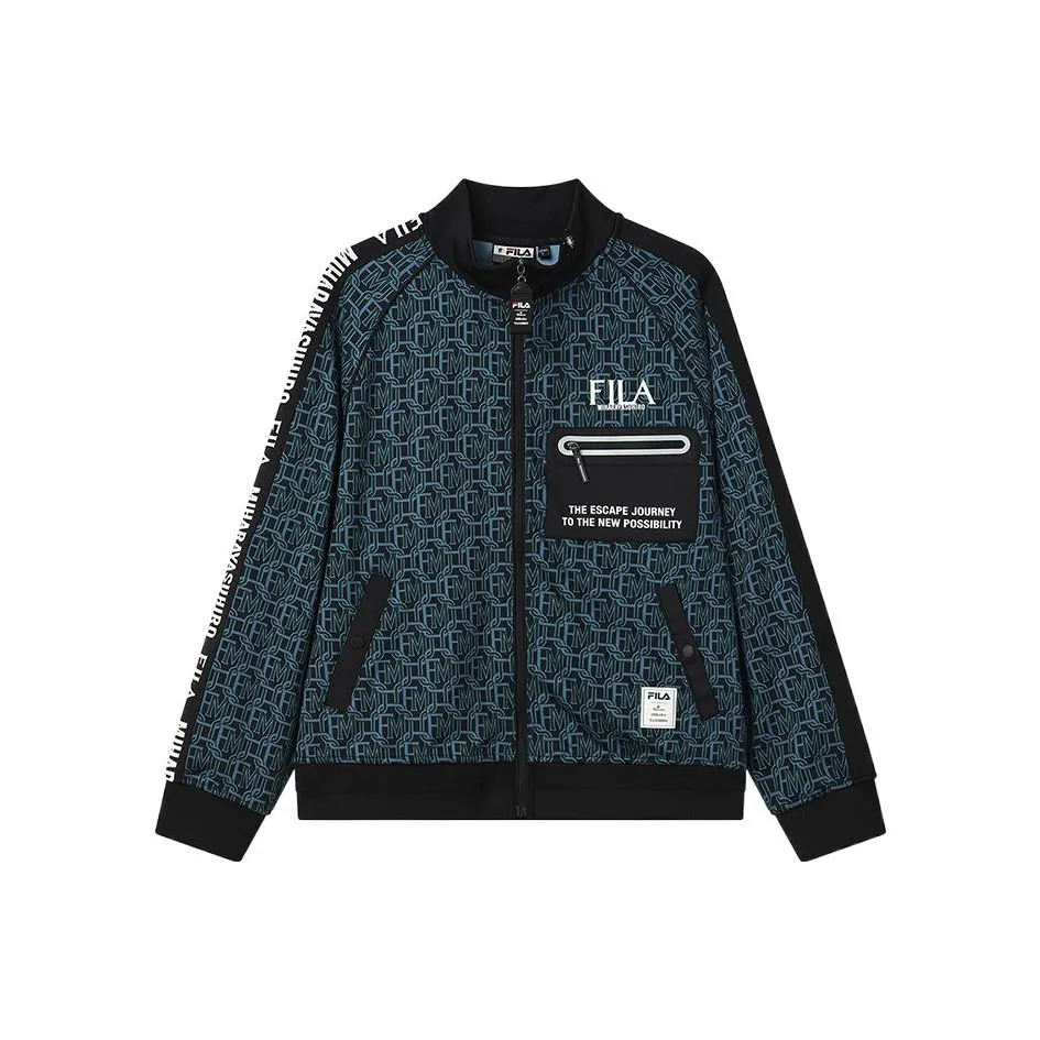 Mihara Yasuhiro X FILA MIHARA YASUHIRO Collaboration Collection Jackets Men's Jet Black