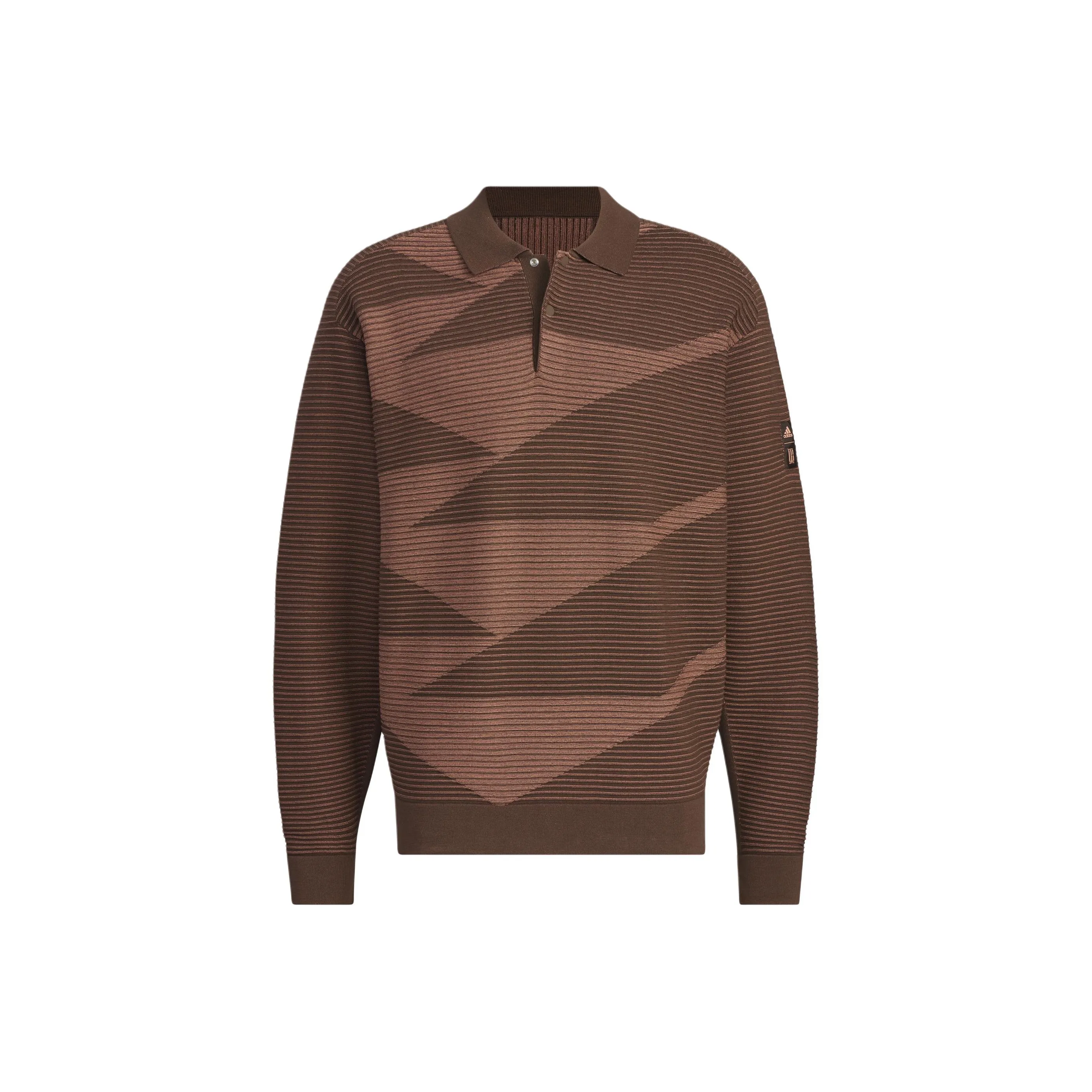 Adidas Wuji Series Polo Shirt Men's Brown/Clay Strata
