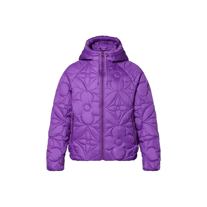 LOUIS VUITTON Lvse Flower Quilted Hoodie Jacket