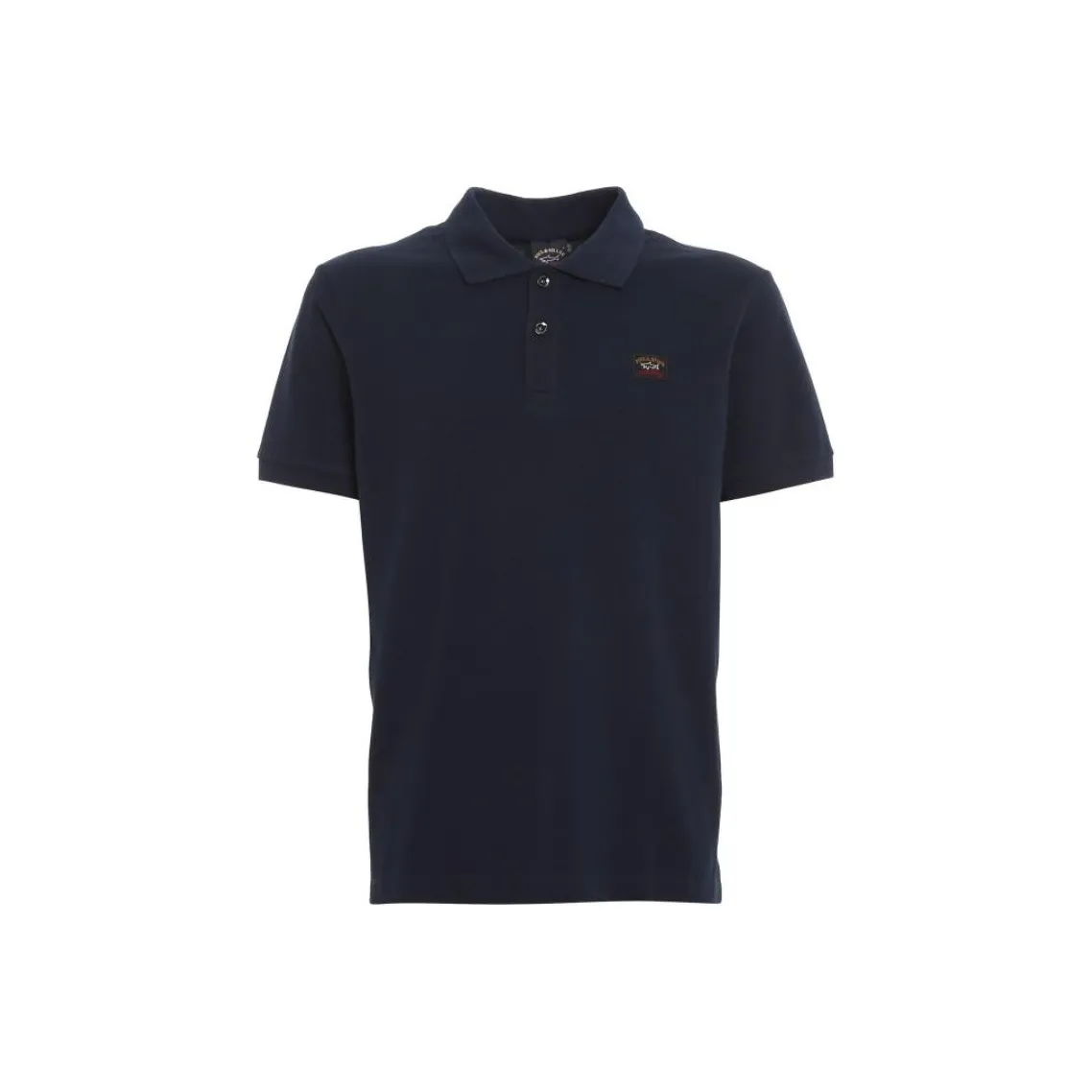 Paul & Shark Logo Patch Short Sleeved Polo Shirt