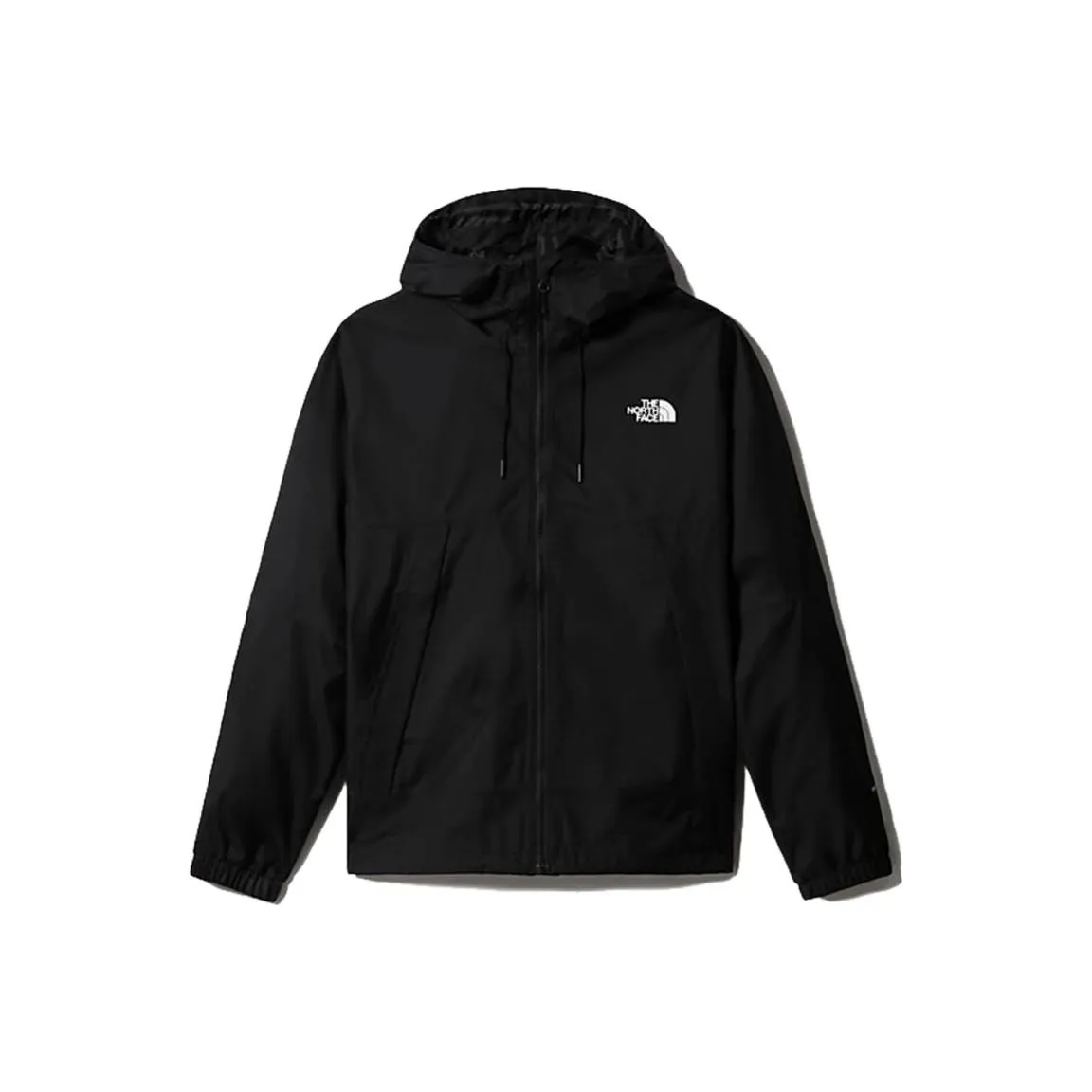 CAT® Blue Button Up Shirt Mountain Q Hooded Rain Jacket