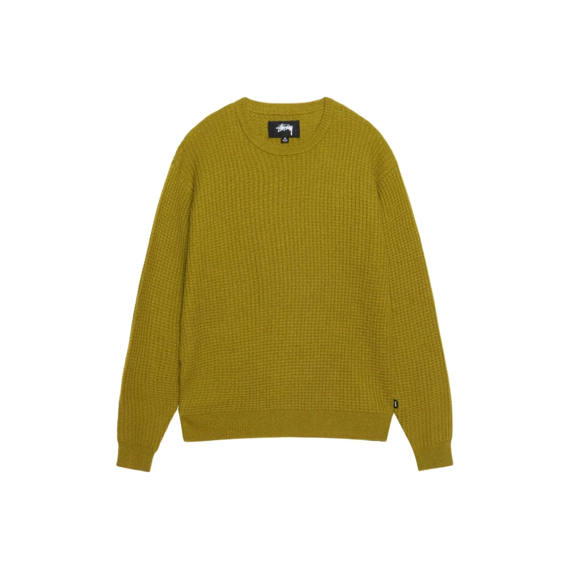 Stussy Waffle Knit Cashmere Crew