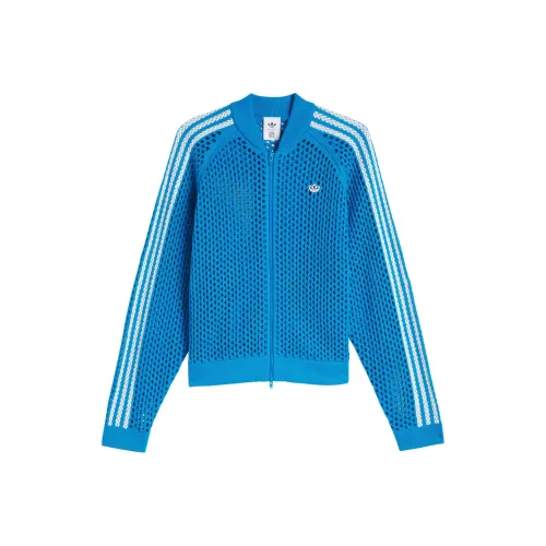 adidas originals Дорожка Синий Унисекс Трикотаж