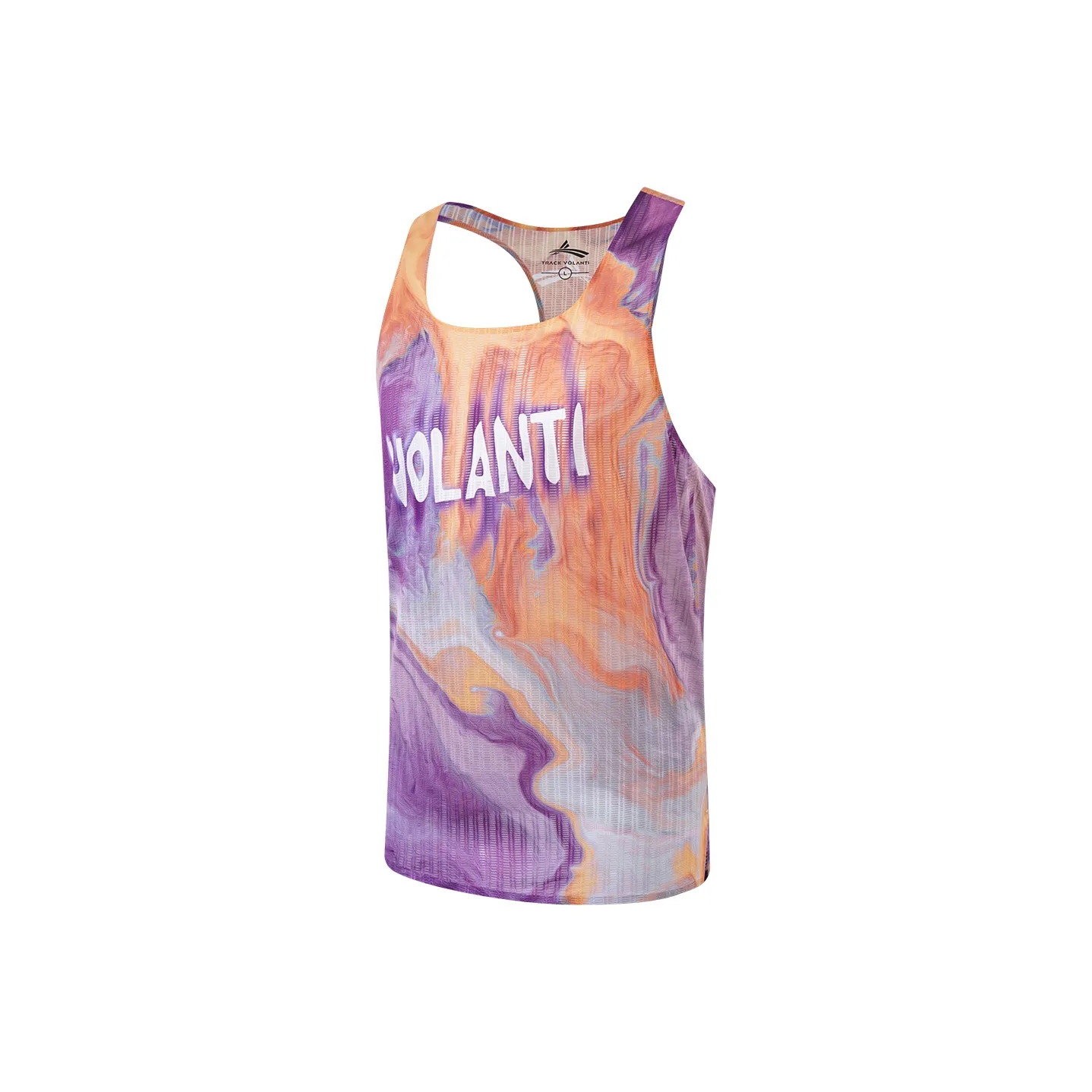 Volanti 40g шелковых волокон Бег Майка Унисекс Фиолетовый Золото
