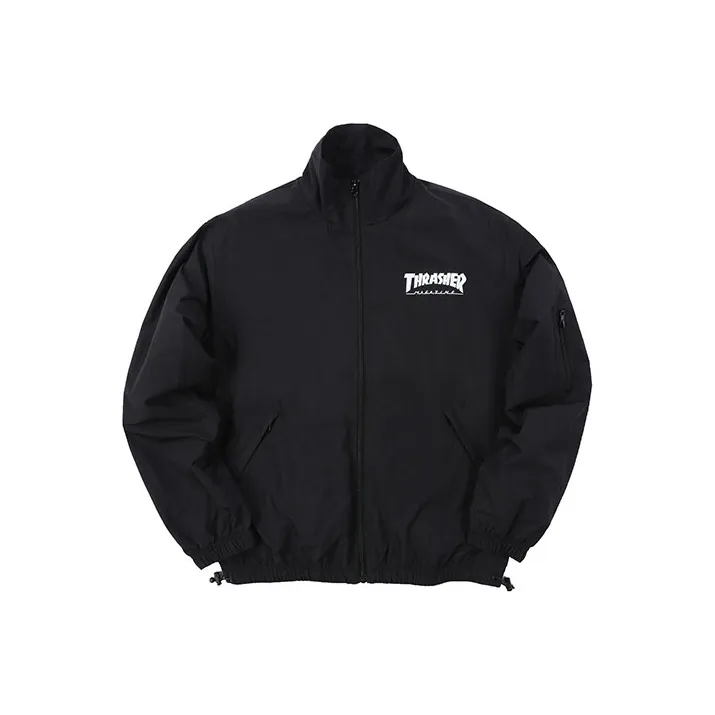 Thrasher Черные Унисекс Куртки