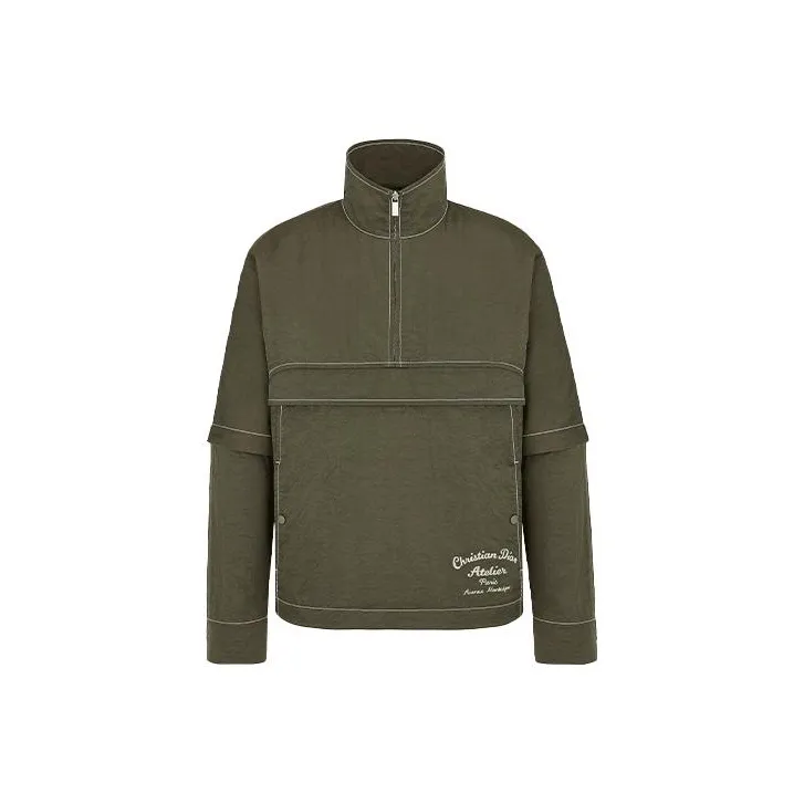 DIOR Quarterly New Products Jackets Men's Olive