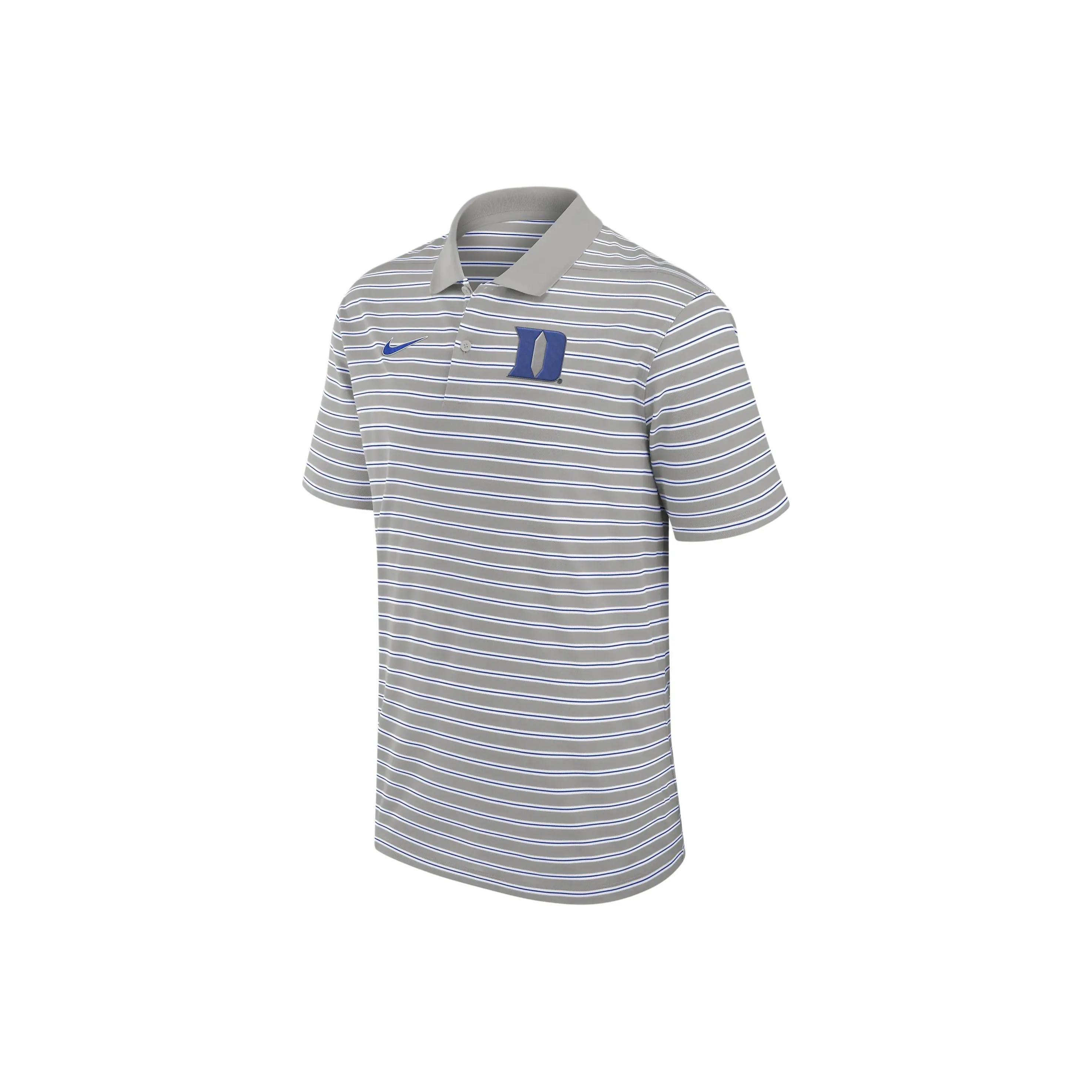 Nike Duke Blue Devils Primetime Victory Striped Men's Nike Dri FIT College Polo