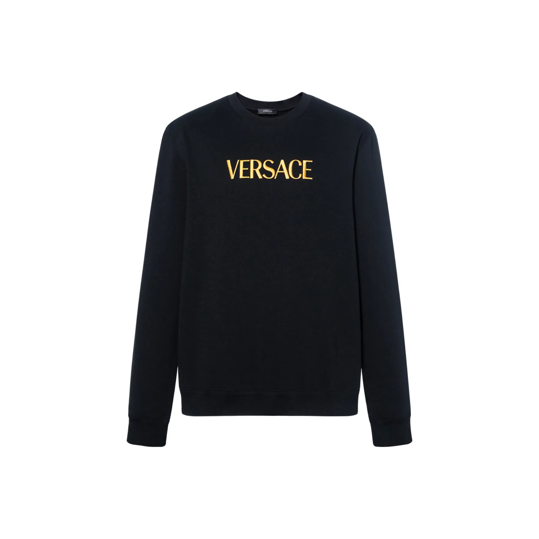 VERSACE Мужские черные свитшоты