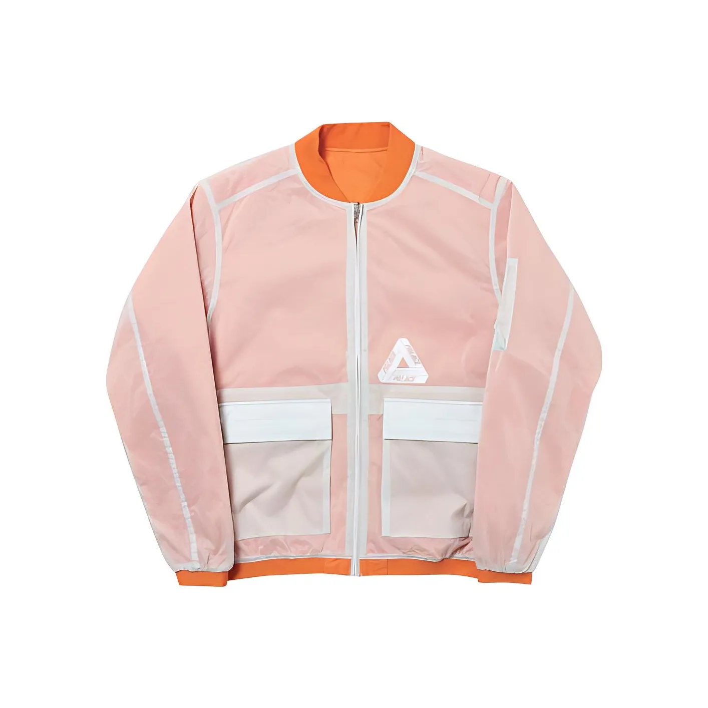 PALACE Двусторонний Overplay BOMBER Апельсин Куртка Унисекс