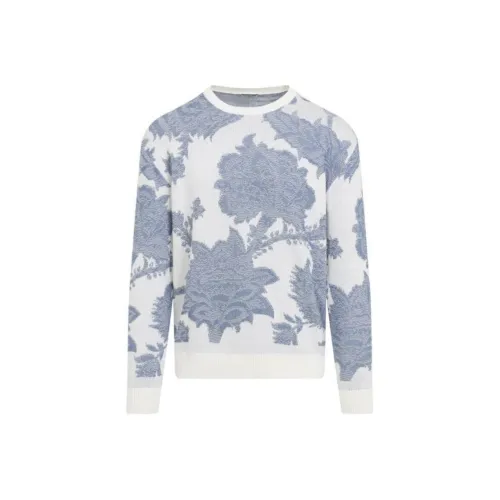 ETRO Синий Мужские Свитеры