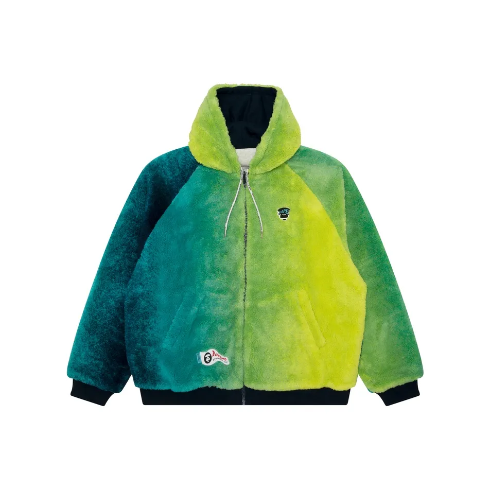 Aape By *A Bathing APE® Ombré effect Fleece Hoodie