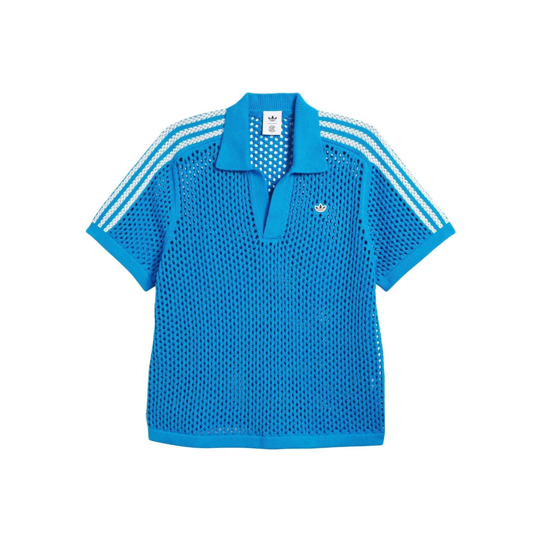 Adidas X Edison Chen Crochet Polo Shirt