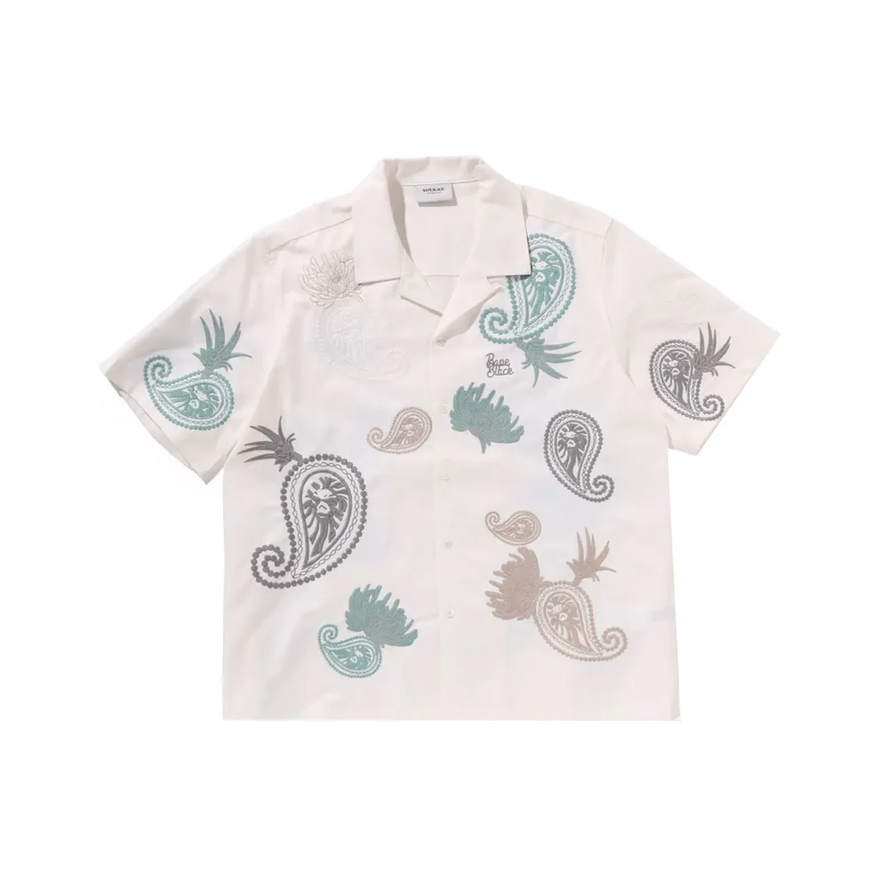 BAPE BLACK SS25 Хаки Мужские Рубашки