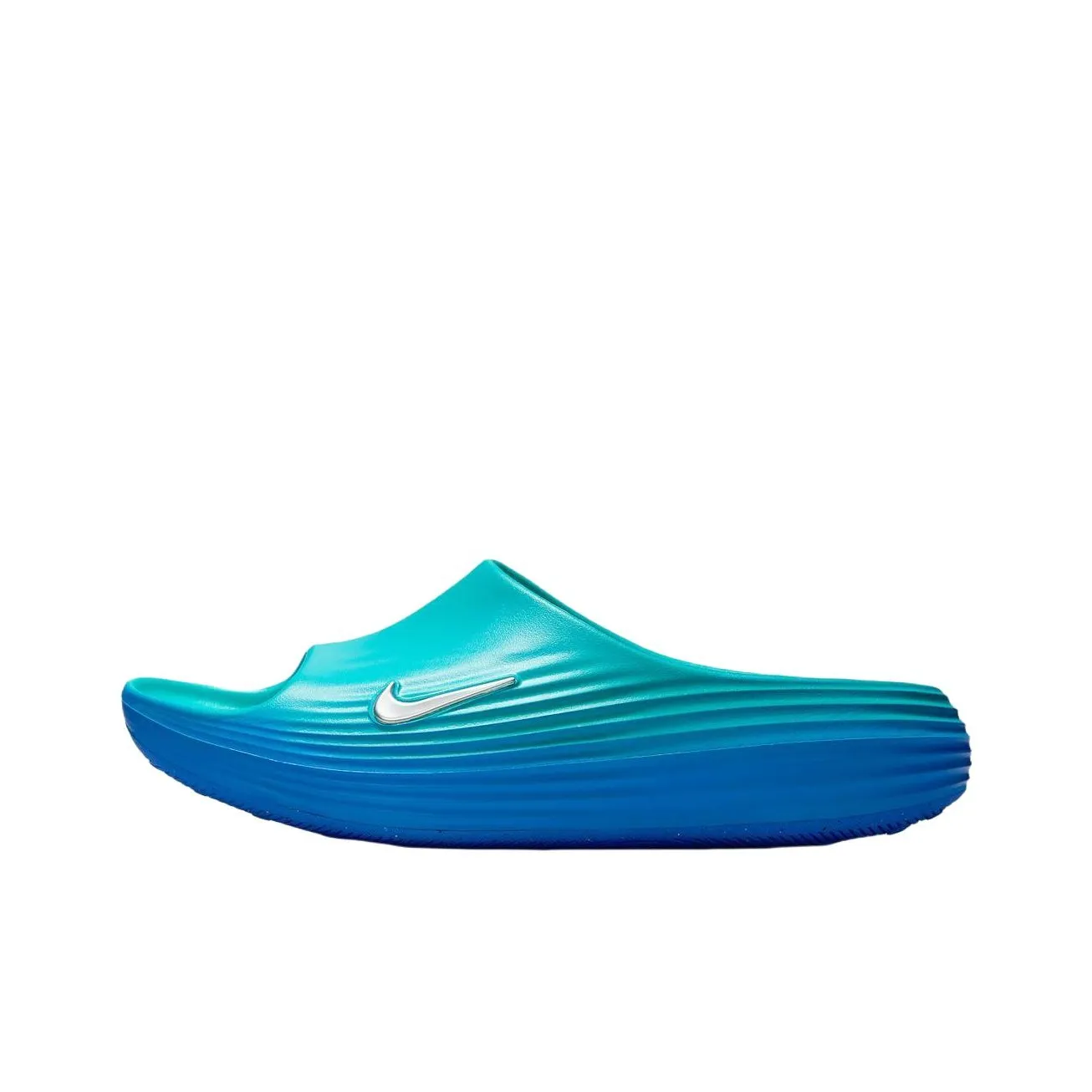 Nike ReactX Rejuven8 Slip Resistant Abrasion Resistant Слипоны Мужской Зеленый синий
