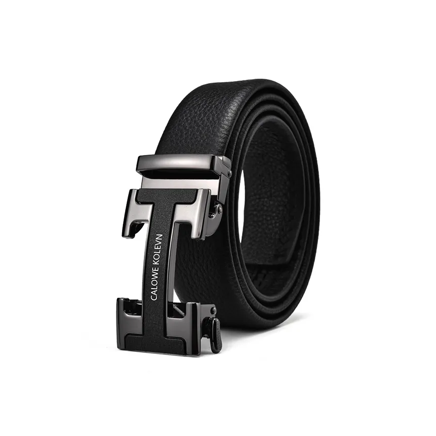 CALOWE KOLEVN Ремни из натуральной коровьей кожи мужские 3,5 см