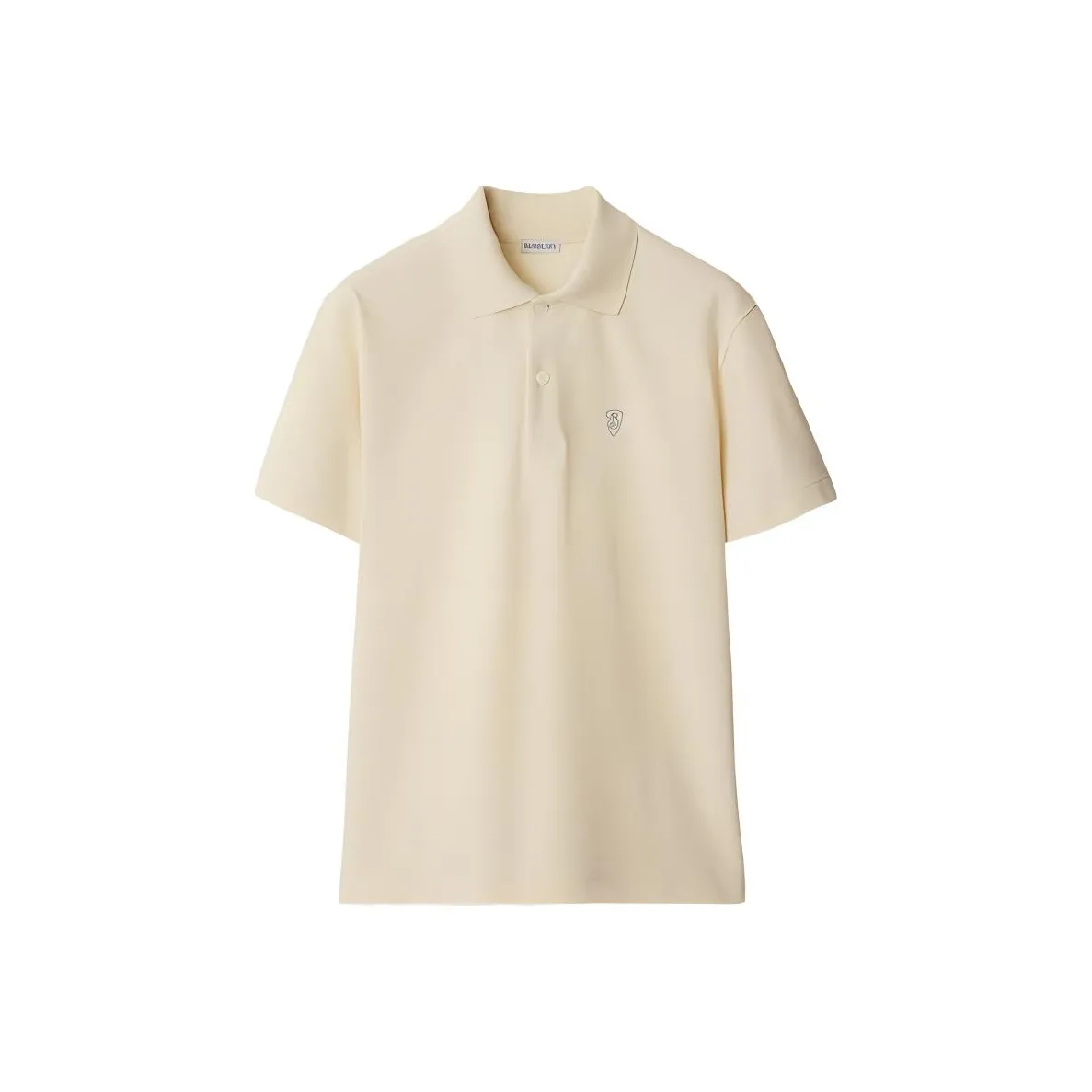 Burberry SS24 Polo Shirt Men's Moss Original Color