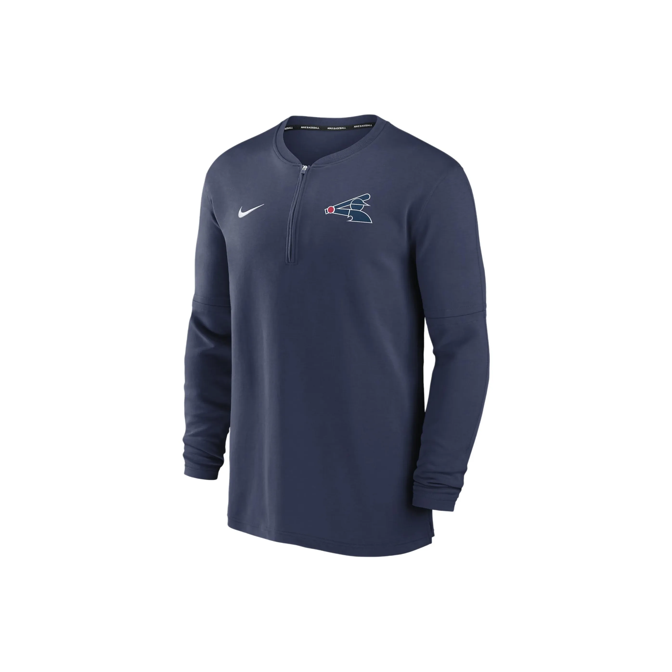 Nike Chicago White Sox Authentic Collection Game Time Men's Nike Dri FIT Mlb 1/2 Zip Long Sleeve Top