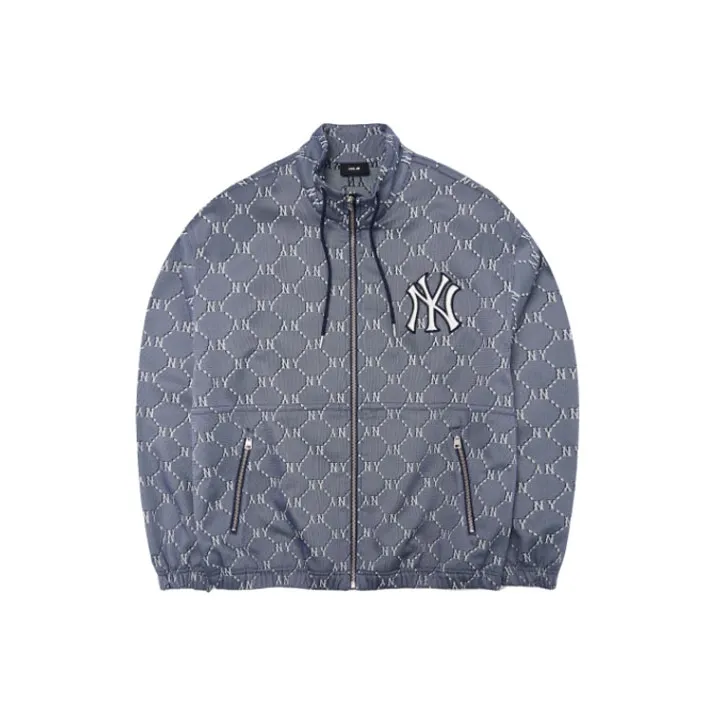 Mlb Base Logo New York Yankees Синий Мужская Куртка