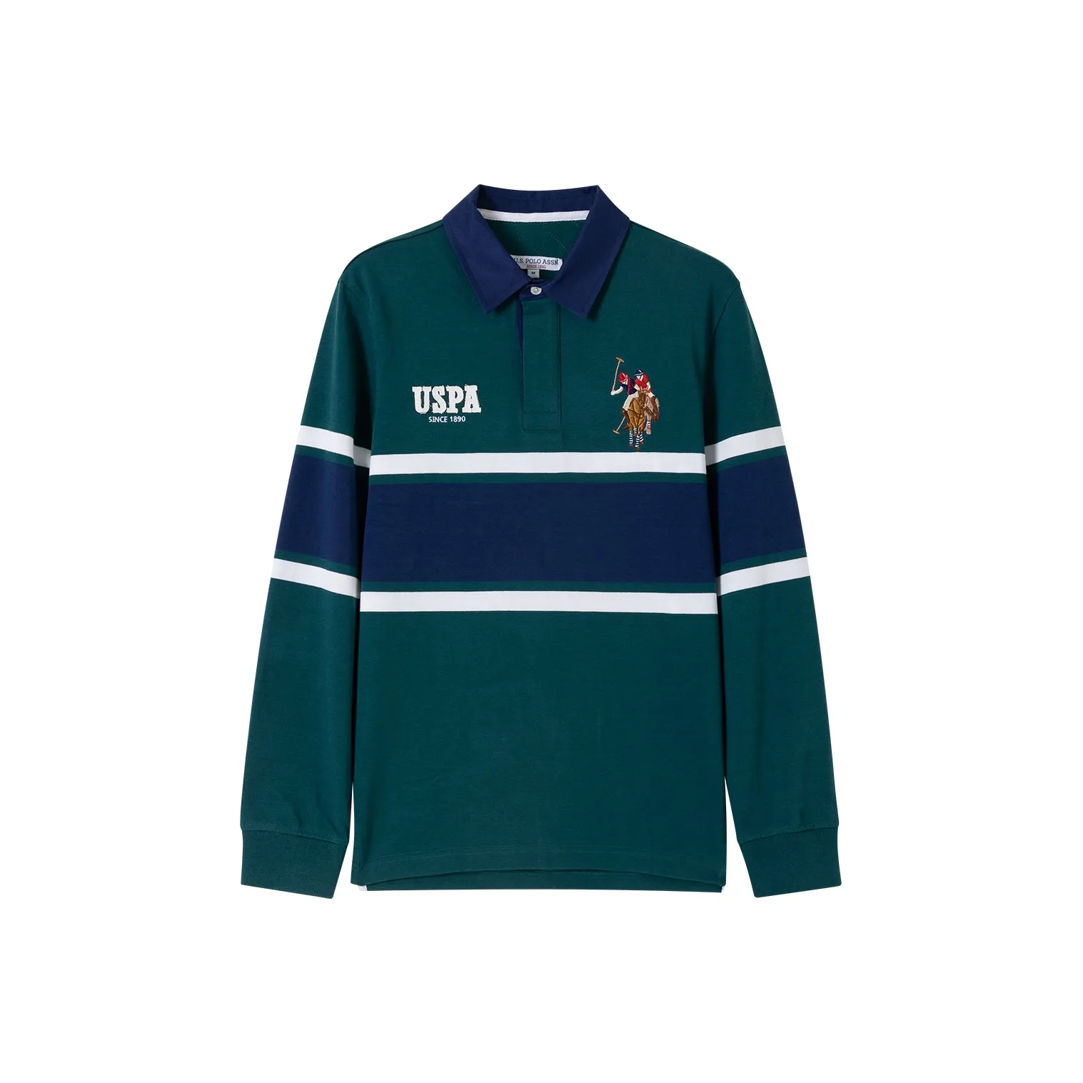 U.S. POLO ASSN. Поло Мужское Яшма