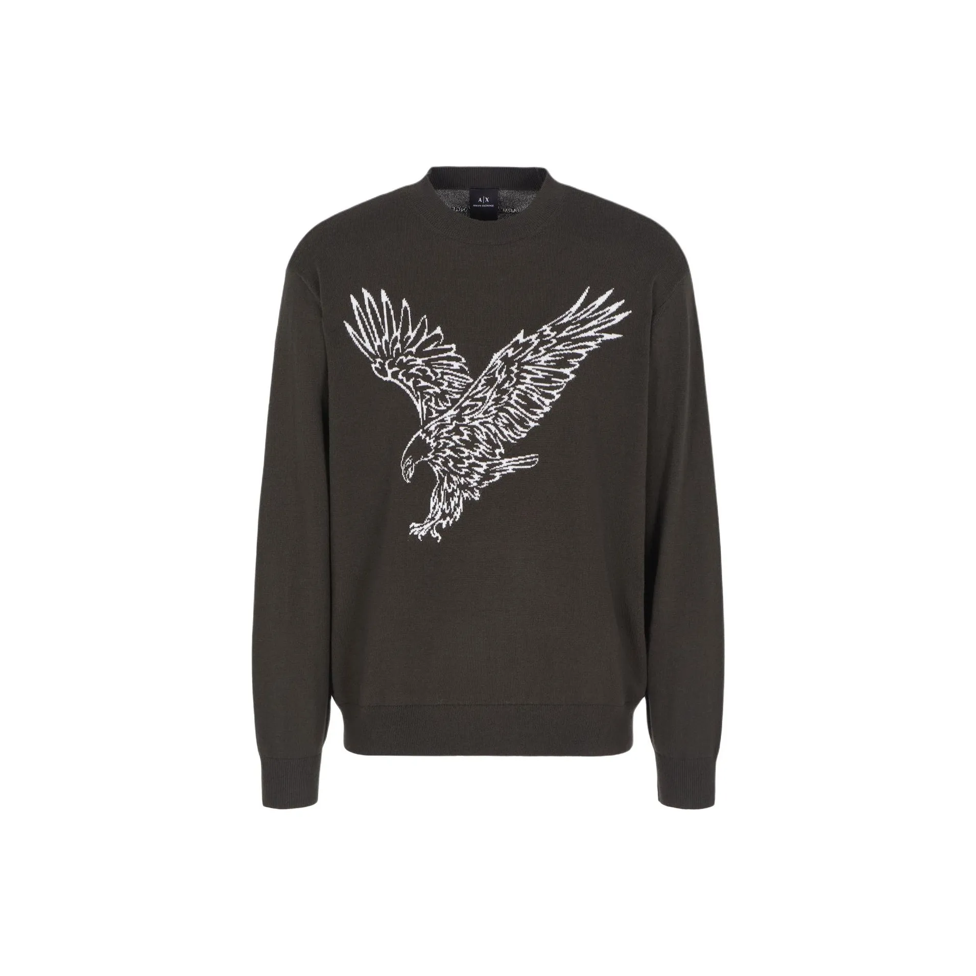 EMPORIO ARMANI SS24 Свитер Мужской Серый