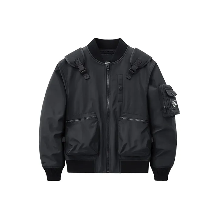 VIP Loose Fit Workwear Jacket Unisex Black