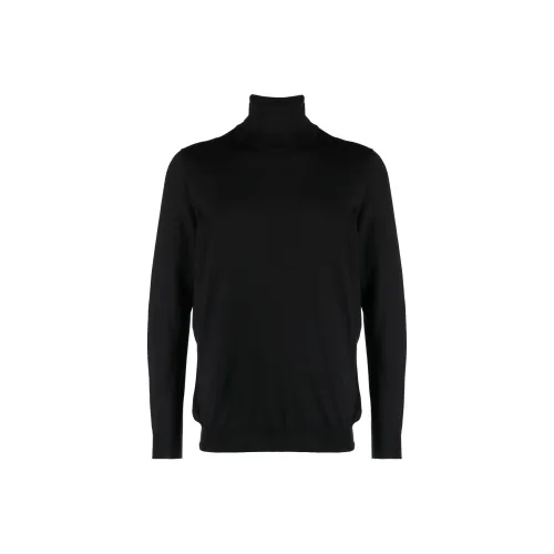 KITON Черный Мужские Свитеры