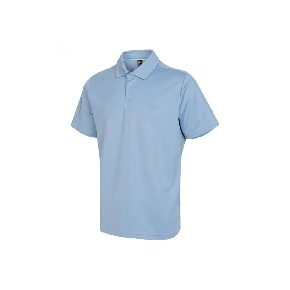 Adidas Polo Shirt Men's Light Blue