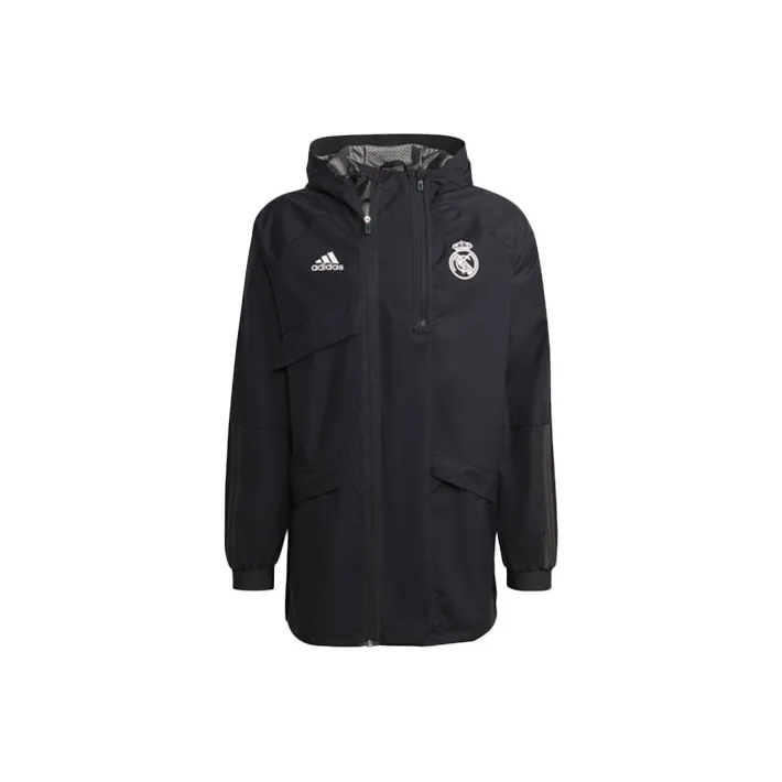 Adidas Real Madrid C.F Jackets Men's Black