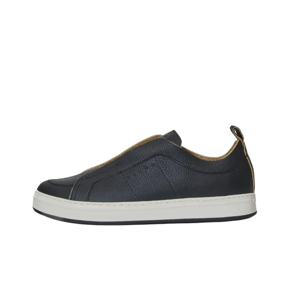 HOGAN H TV Low Top Skateboard Shoes 3.5cm Men's Black