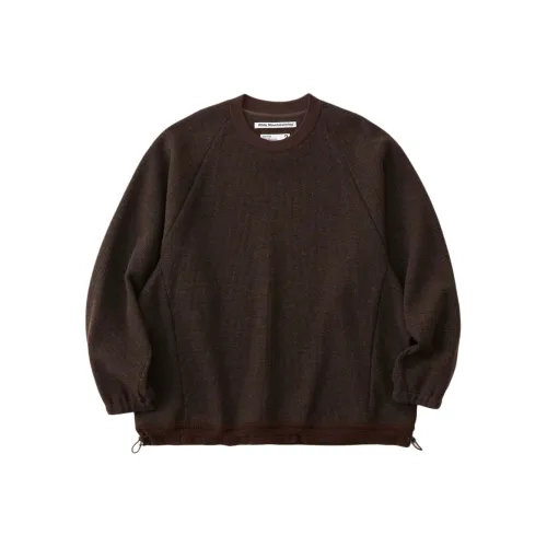 White Mountaineering Кофе Мужские Свитеры