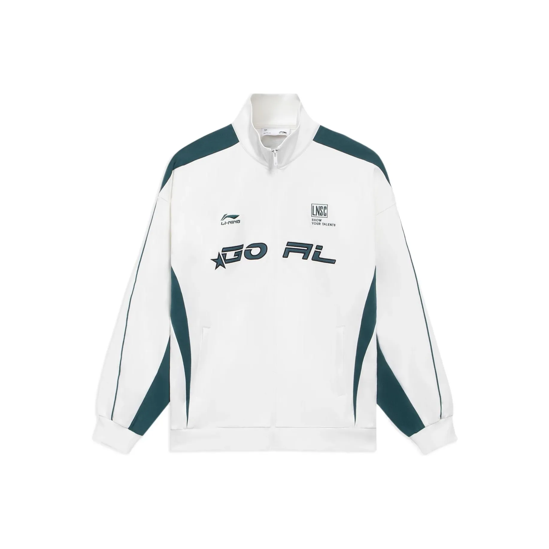 LiNing Sports Fashion Collection Jacket Unisex White