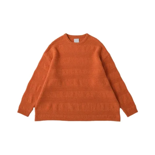 Stripes For Creative Апельсин Мужские Свитеры