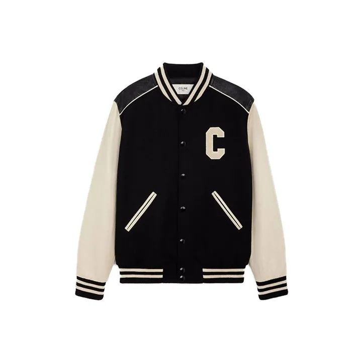 CELINE Oversized Wool Teddy Jacket