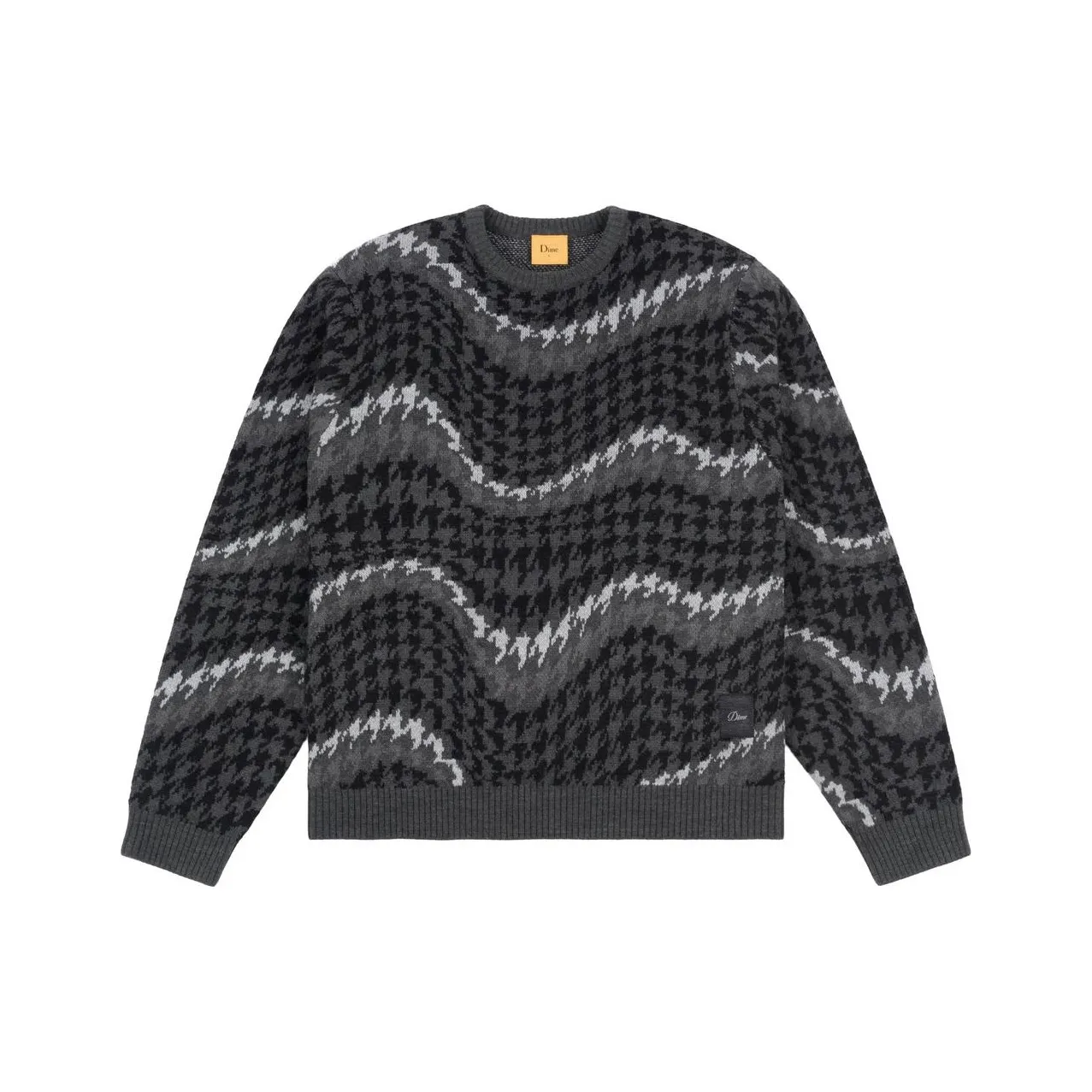 Dime MTL FW24 Свитер Унисекс Угольный Серый