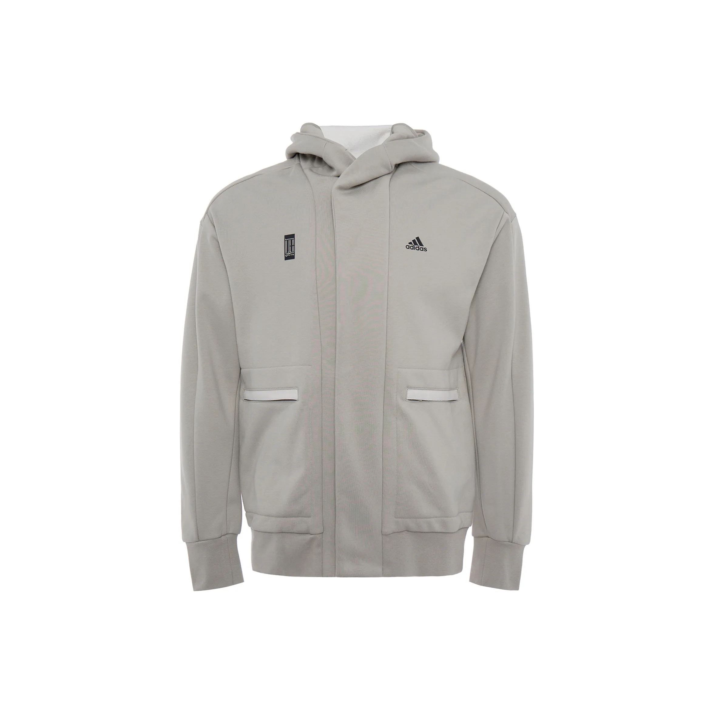 Adidas Wuji Series Jacket Men's Leather Grey