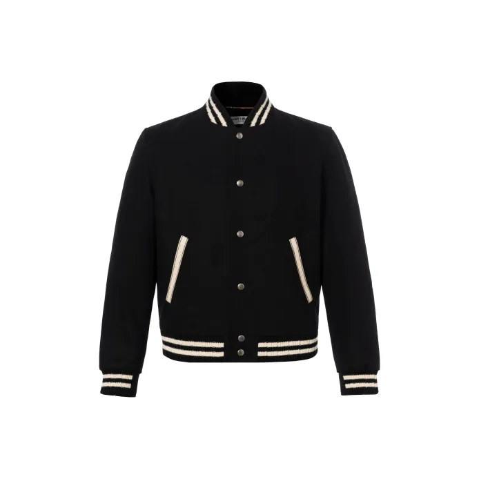 SAINT LAURENT テディジャケット SAINT LAURENT (サンローラン) TEDDY JACKET (テディジャケット