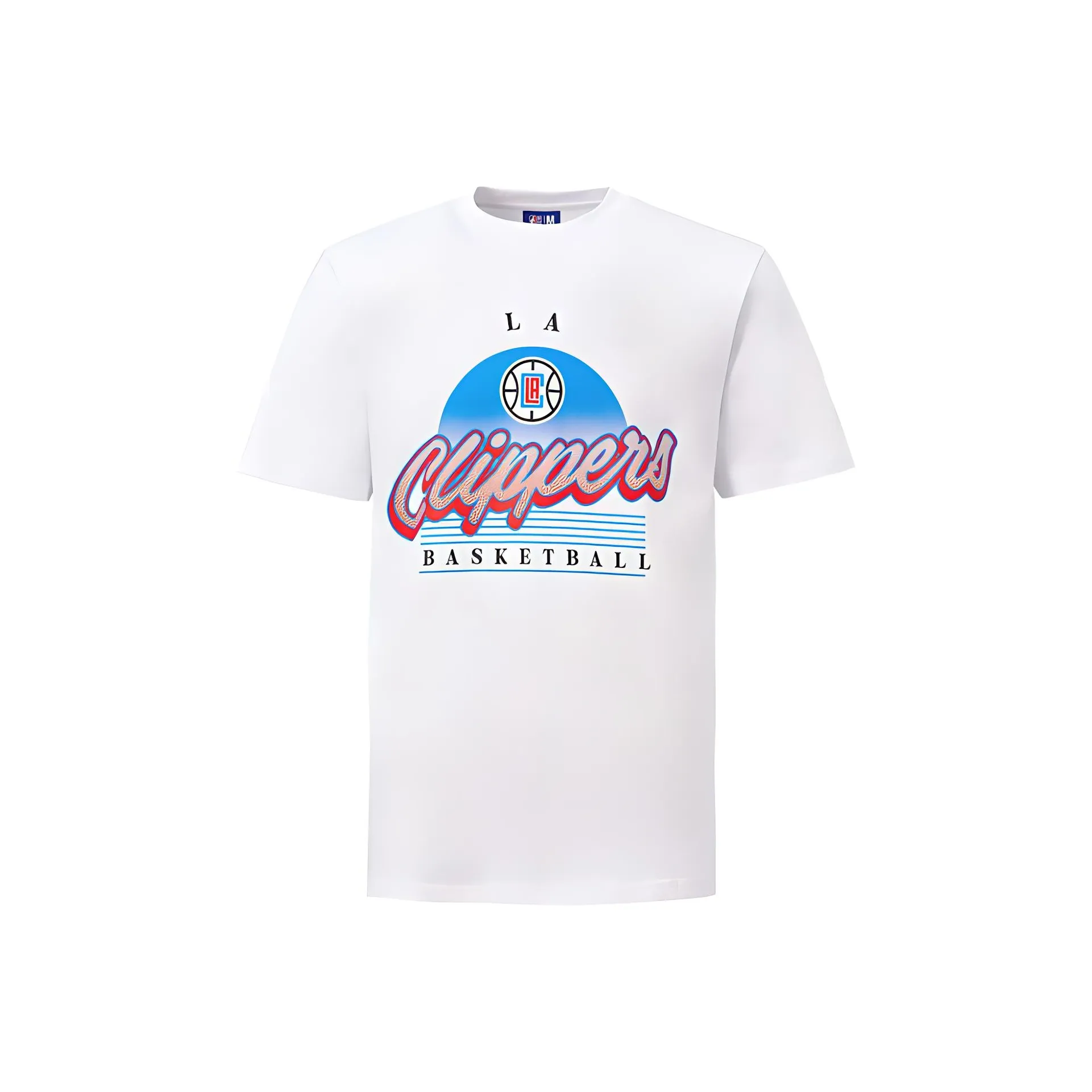 NBA Drop Shoulder Sleeve T-Shirt Unisex White