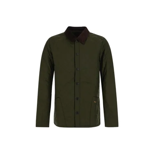 Barbour Мужские куртки армейского зеленого цвета