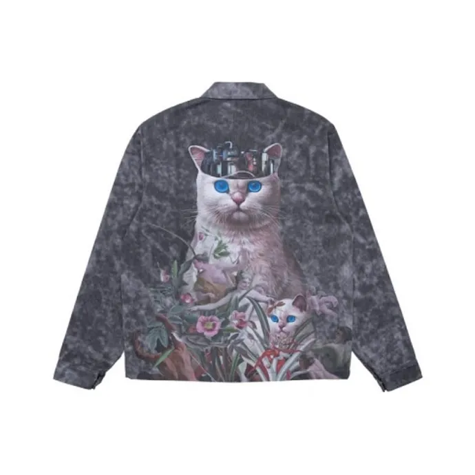 RIPNDIP совместный бренд Темно-серый Мужской Куртки