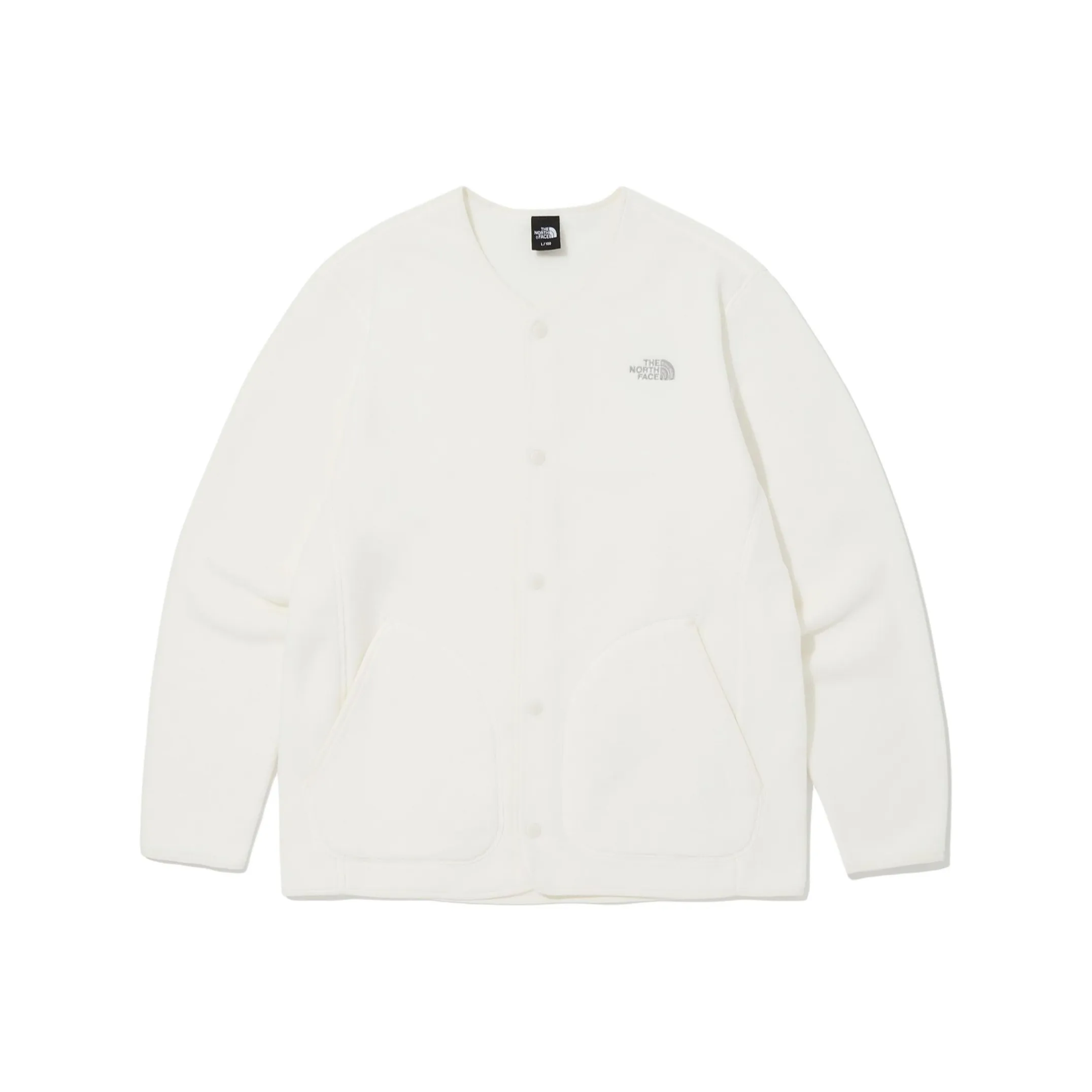 THE NORTH FACE CAMP Acampo Кардиган Трикотаж Мужской Белый