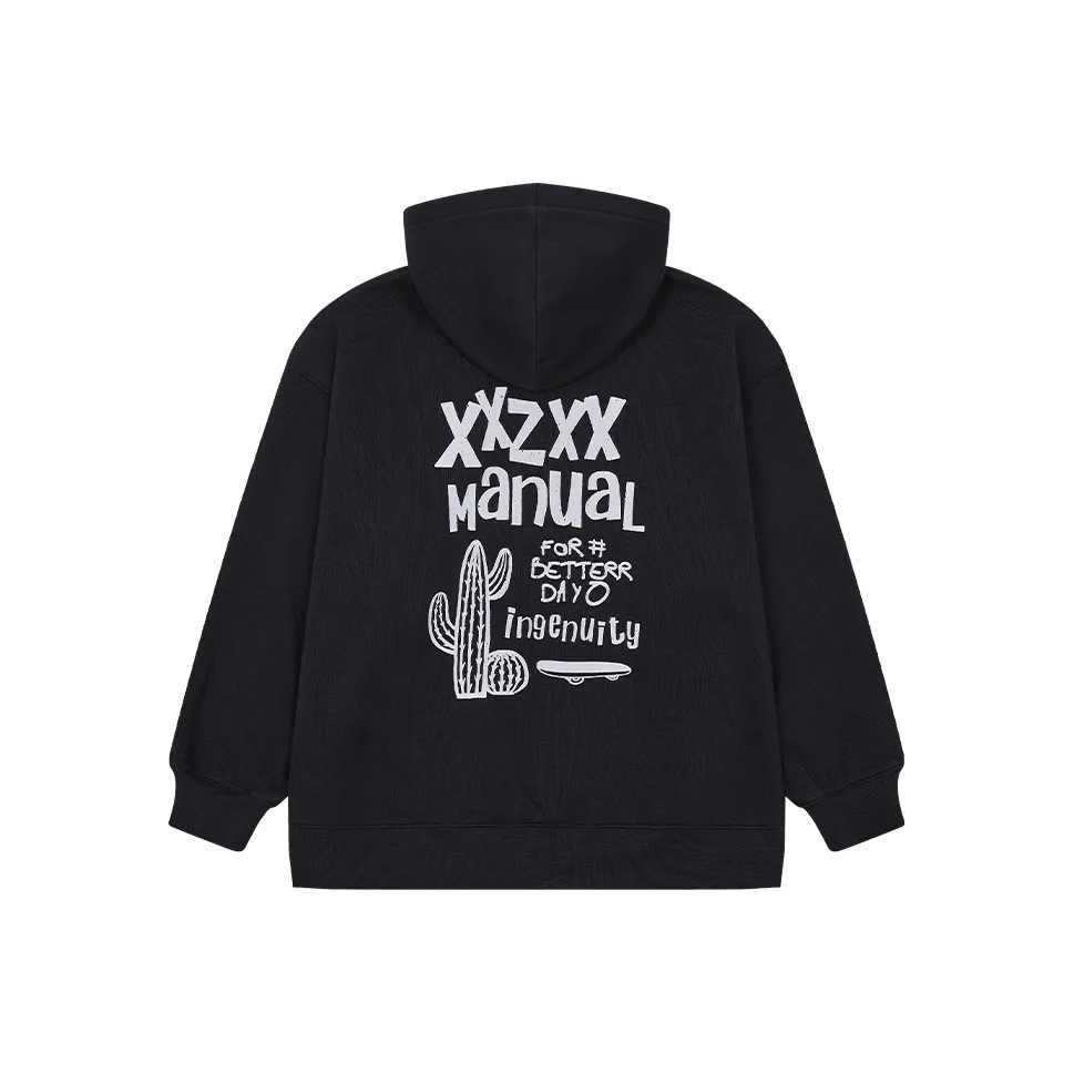 XXZXX Толстовка Осенний Зимний Унисекс Модный Бренд Детская Одежда Семейный Сочетающий Костюм 2506