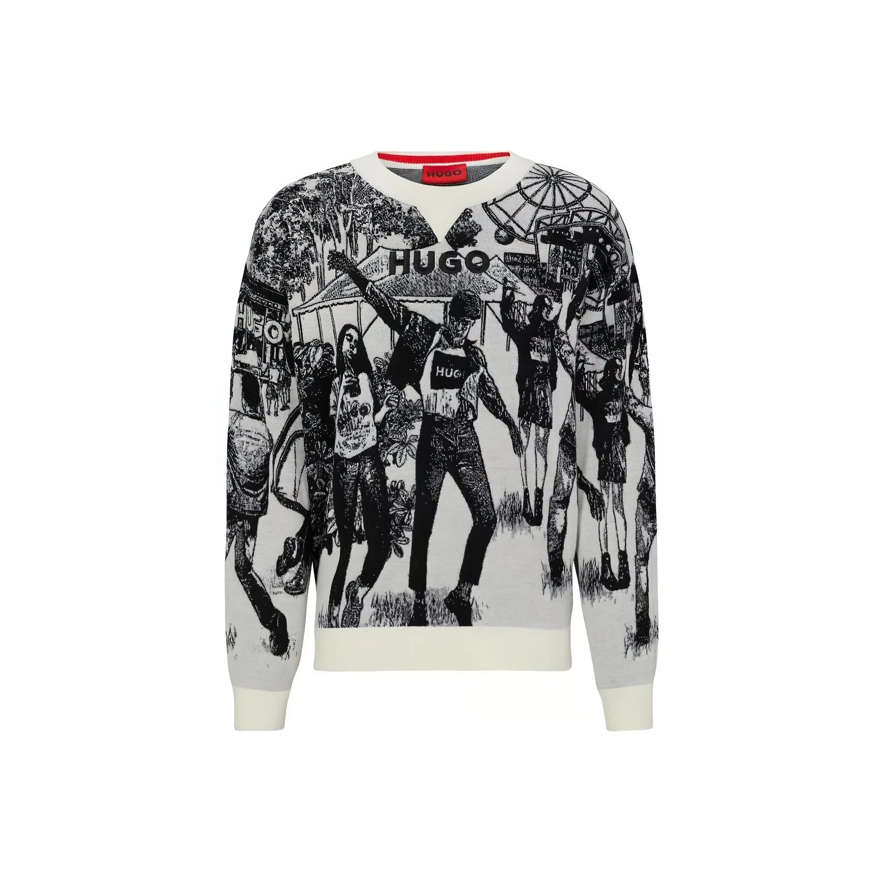HUGO BOSS Sweaters Men's White