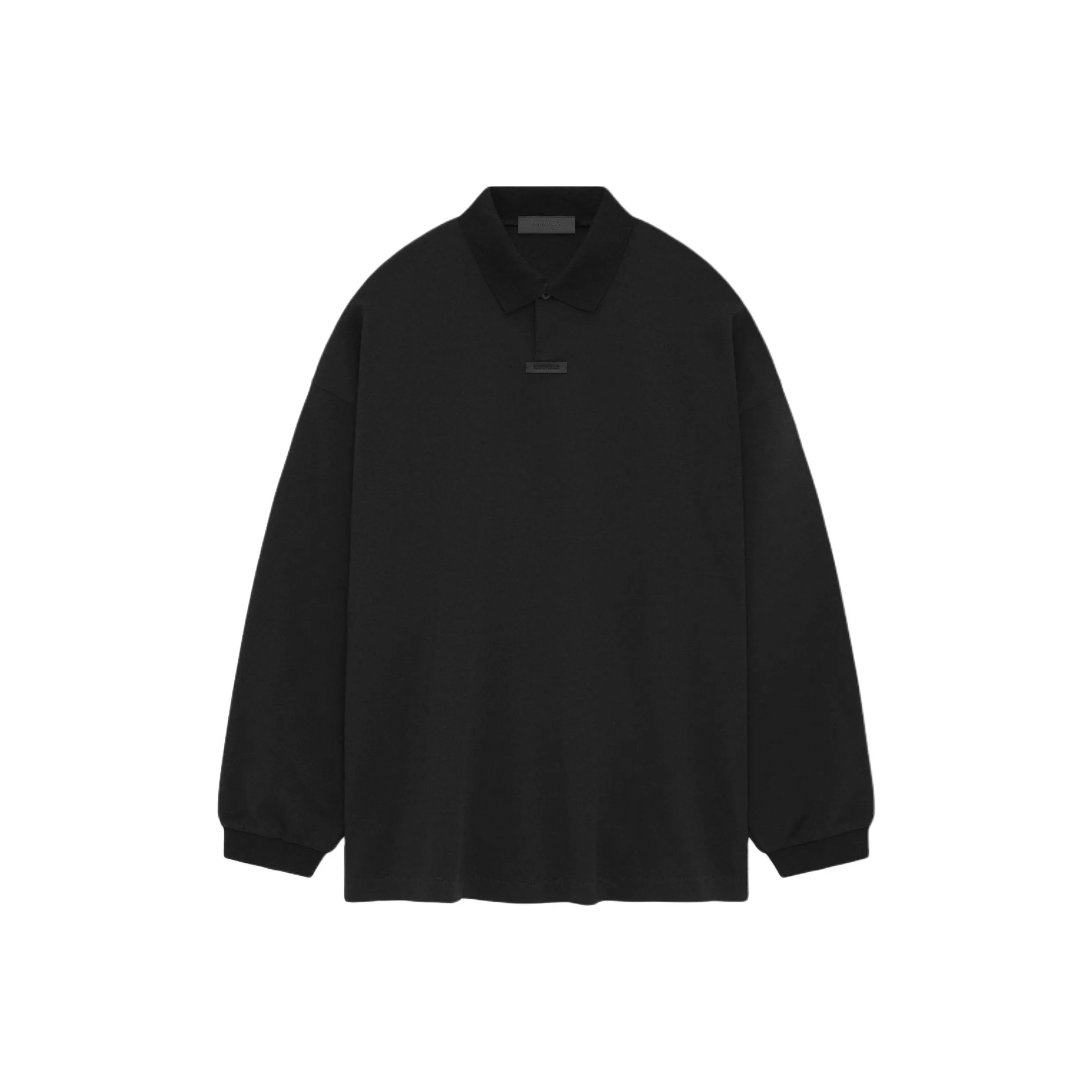 Fear Of God Essentials Pique Long Sleeve Polo