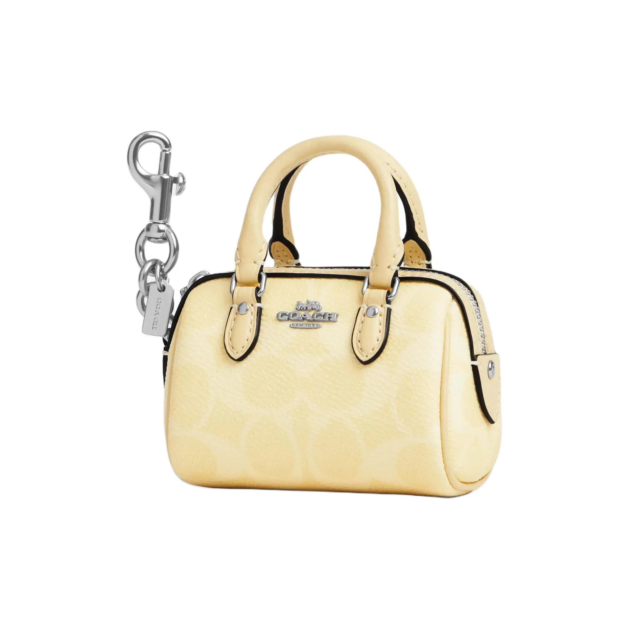 COACH Rowan Кожа Сумка Аксессуар Мини Женский Желтый