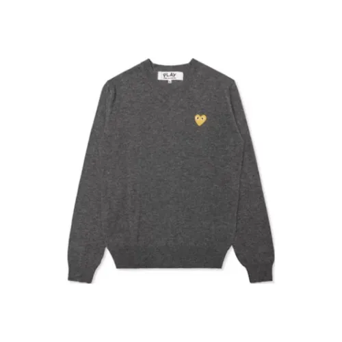 COMME DES GARCONS SHIRT Серый Мужские Свитеры