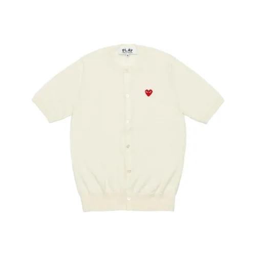 CDG Play Экрю Унисекс Свитеры