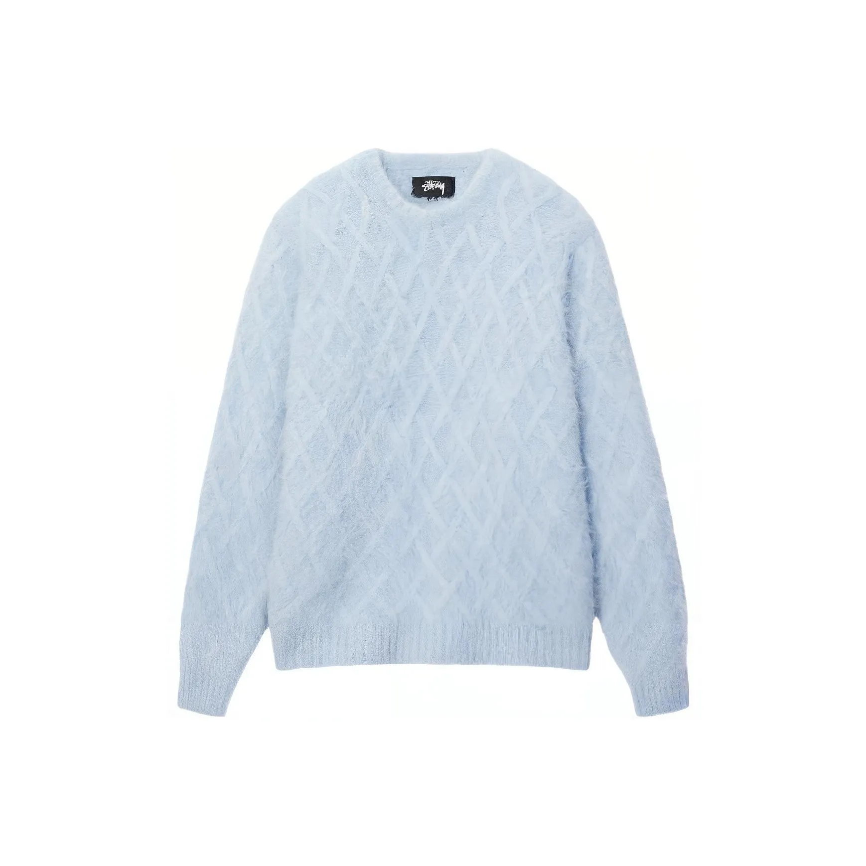Stussy Fuzzy Lattice Crew Sweater