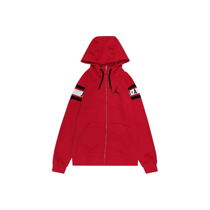 JORDAN Red Men's Jackets Джордан Красный Мужские Куртки