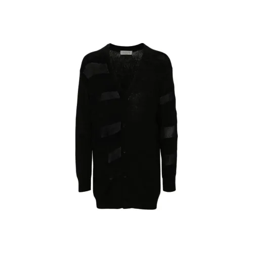 Yohji Yamamoto Pour Homme Черный Мужской Трикотаж